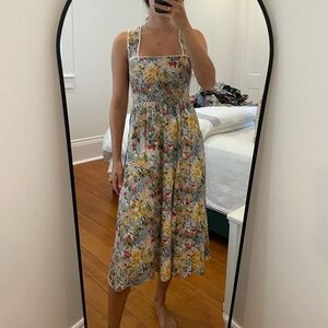 Floral Reformation Midi Dress